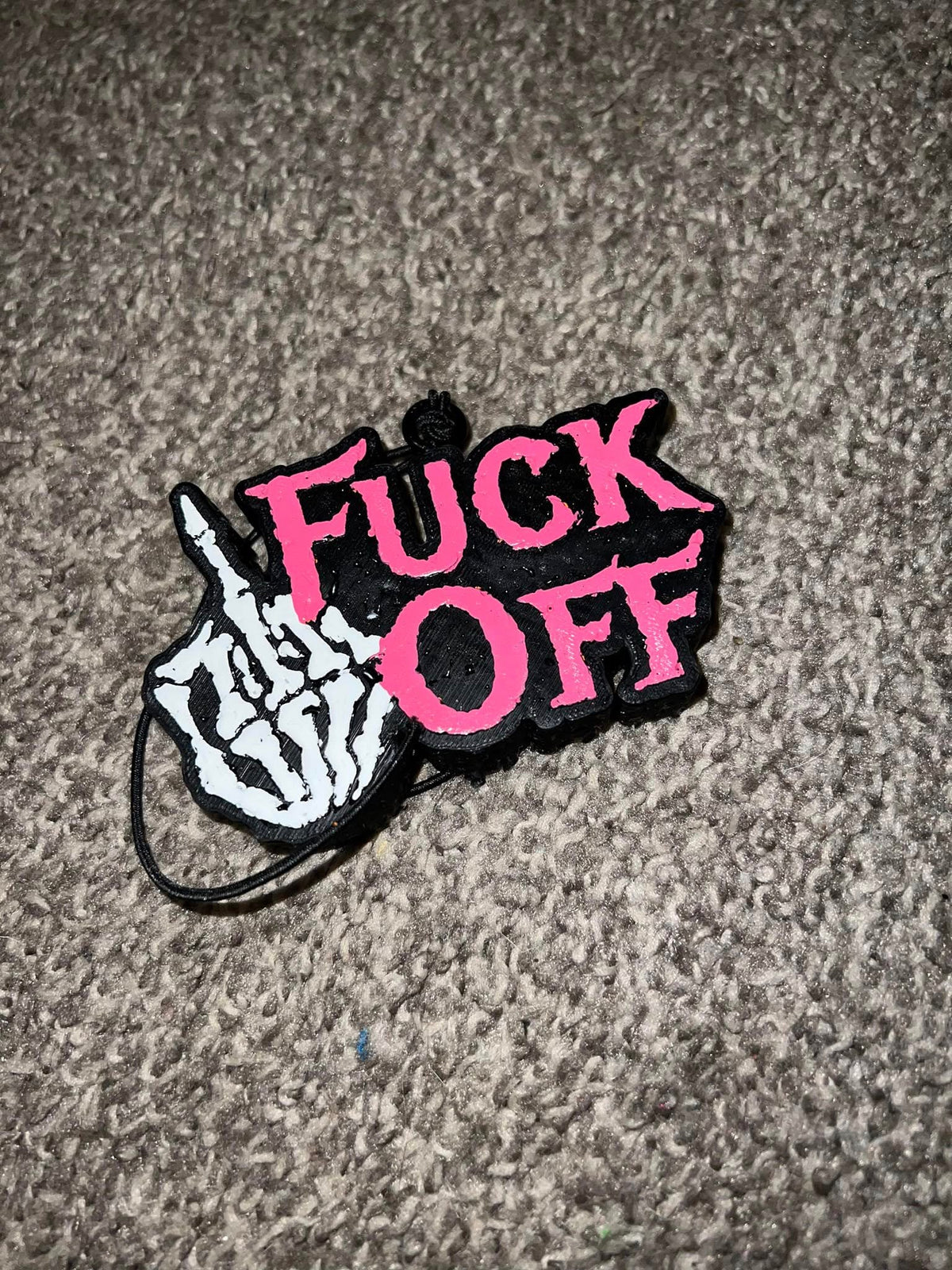 F off
