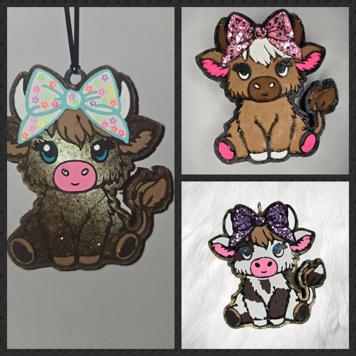 Cute bow Highland