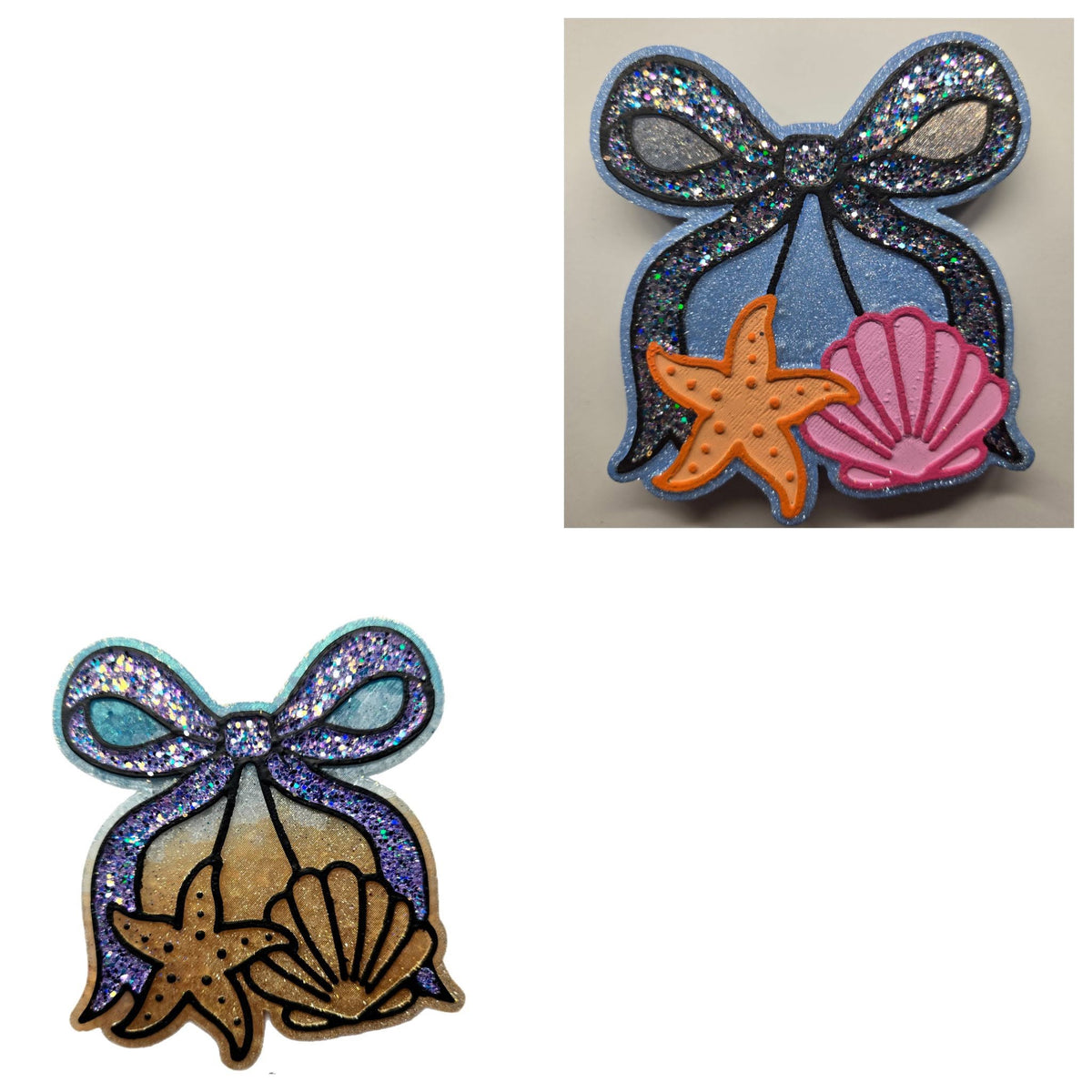 Starfish & shell bow