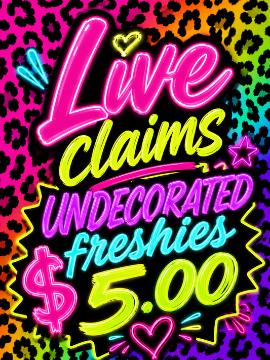 UNDECORATED Live claims