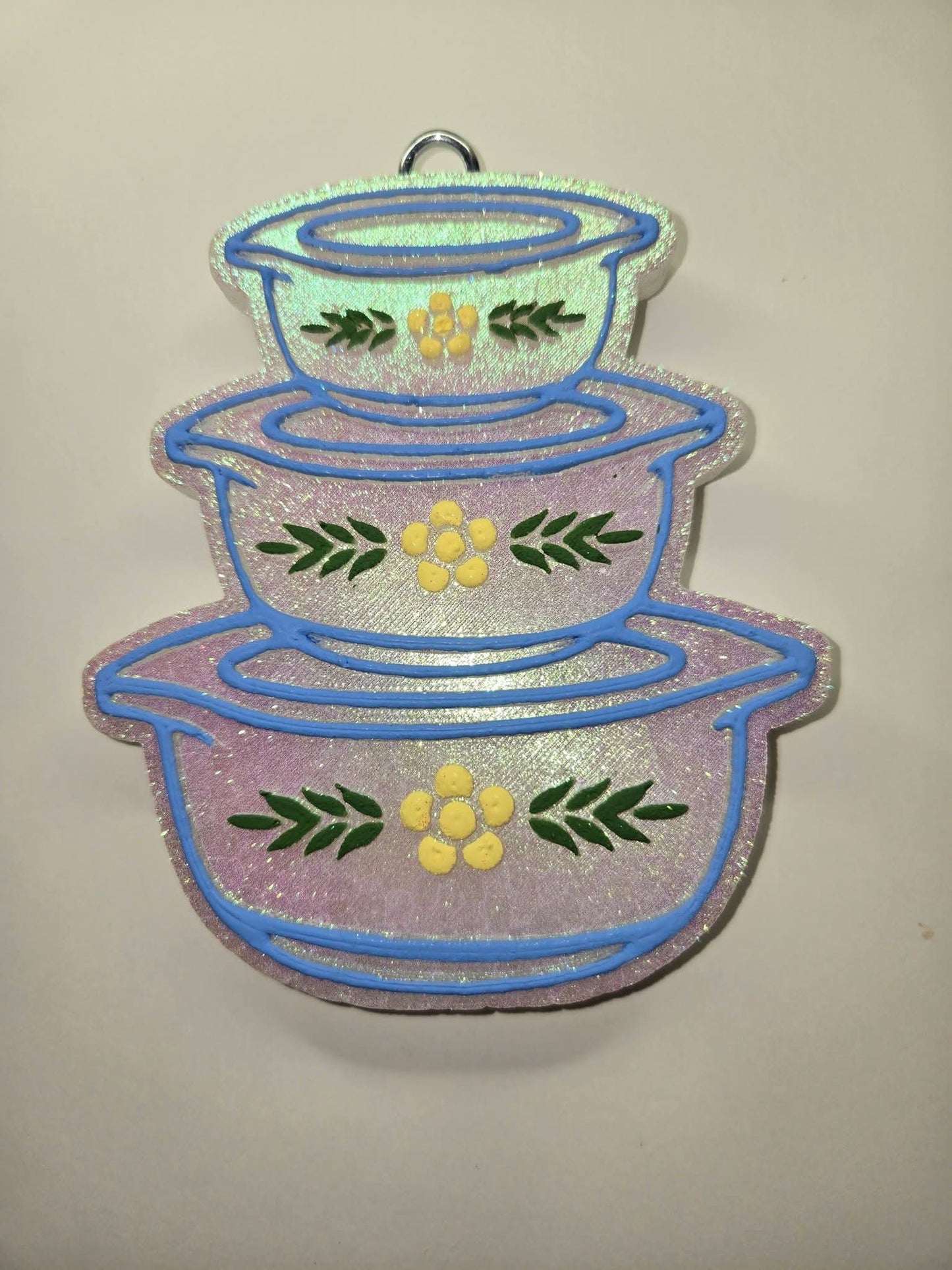 Vintage Pyrex stack