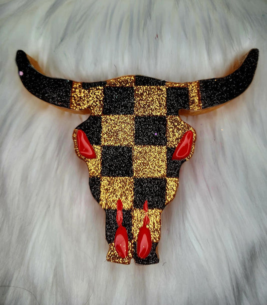 Checkered bull