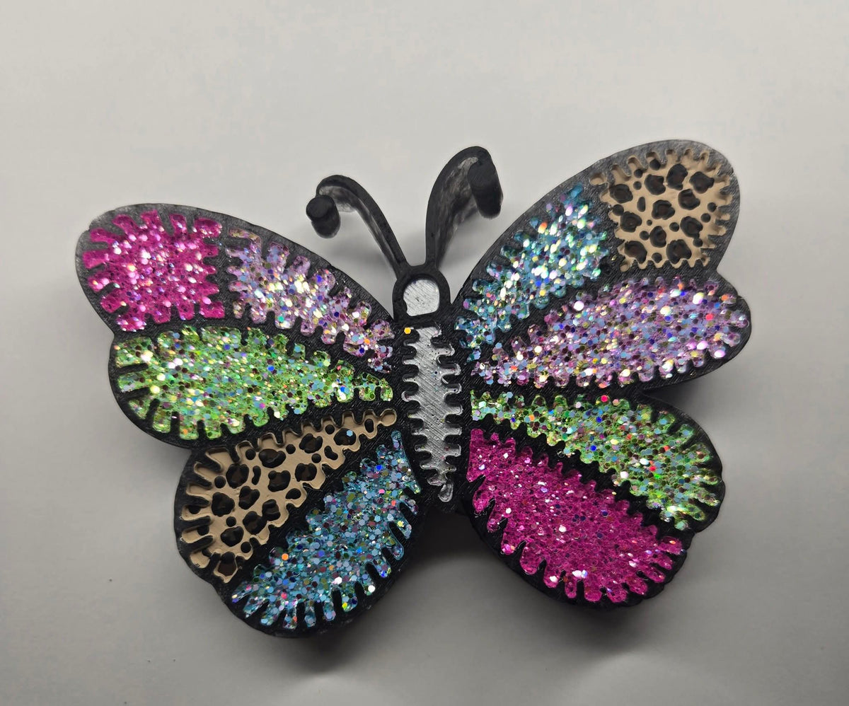 Patchwork butterfly