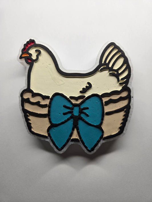 Hen on a nest