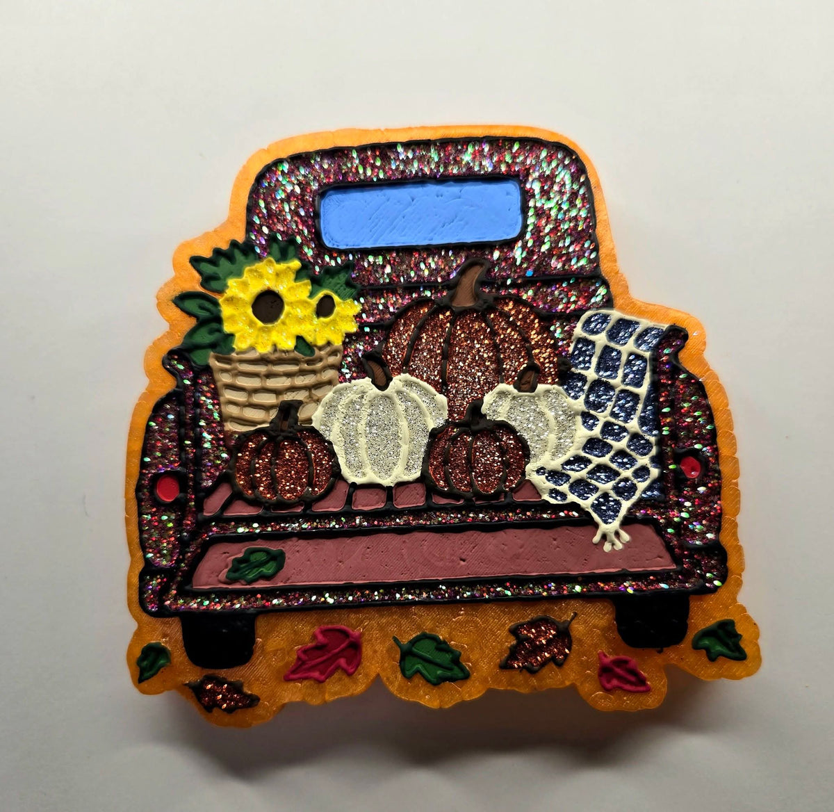 Fall pumpkin truck
