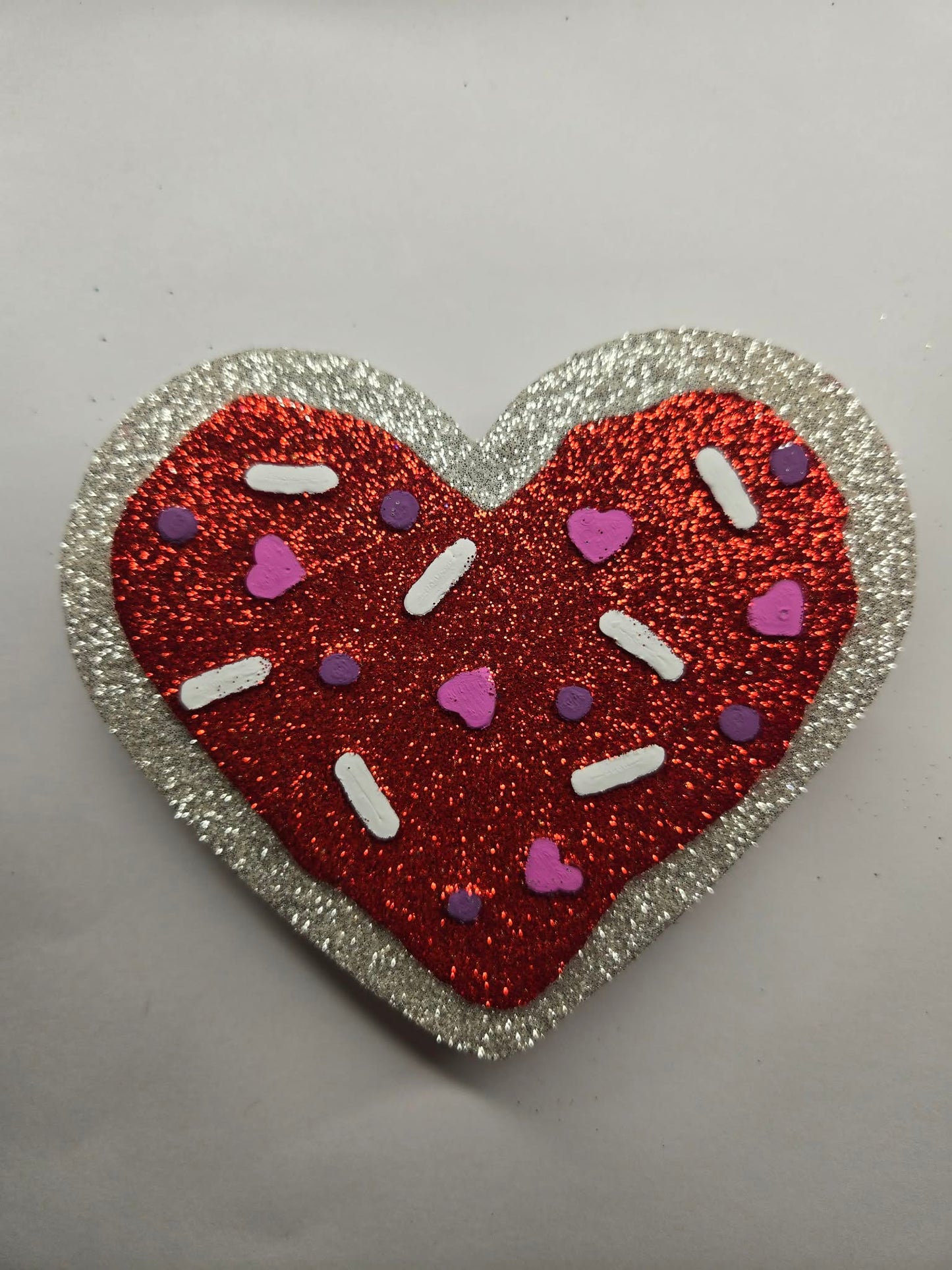 Heart sugar cookie