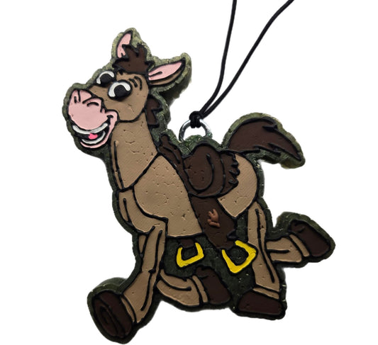 Cartoon horse sidekick