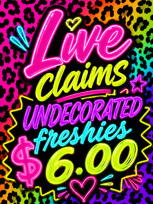 UNDECORATED Live claims