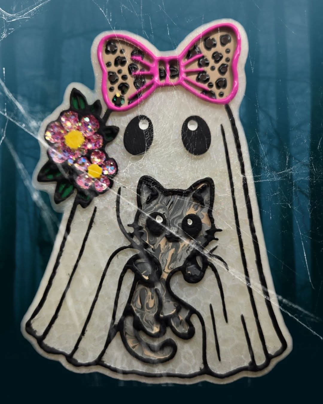 Ghost with kitty