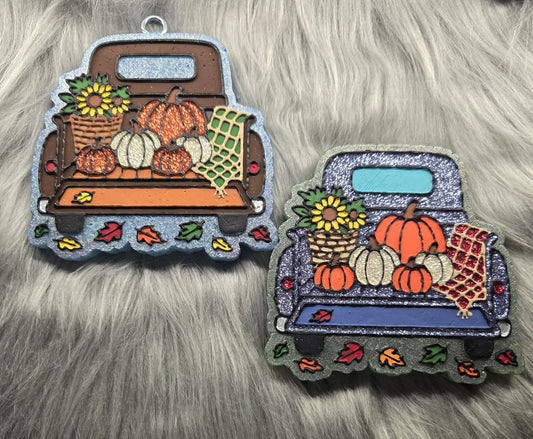 Fall pumpkin truck
