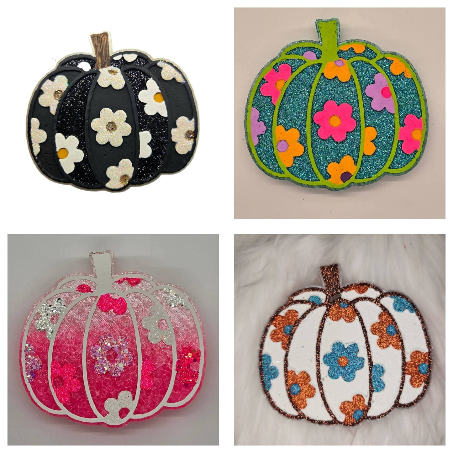 Floral pumpkin