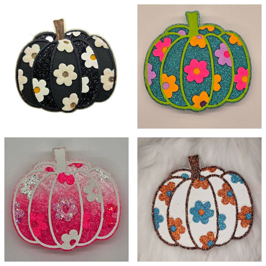 Floral pumpkin
