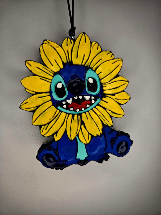 Sunflower blue alien