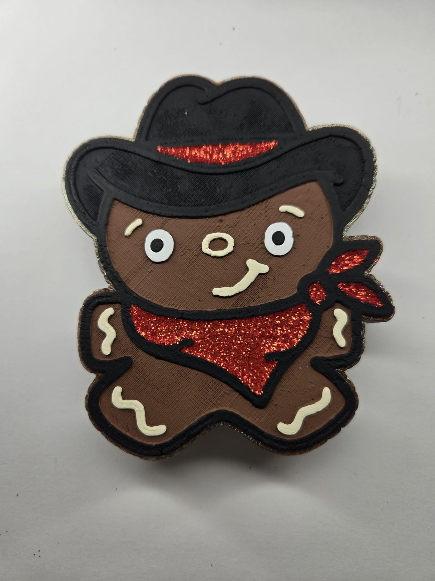 Cowboy gingerbread man