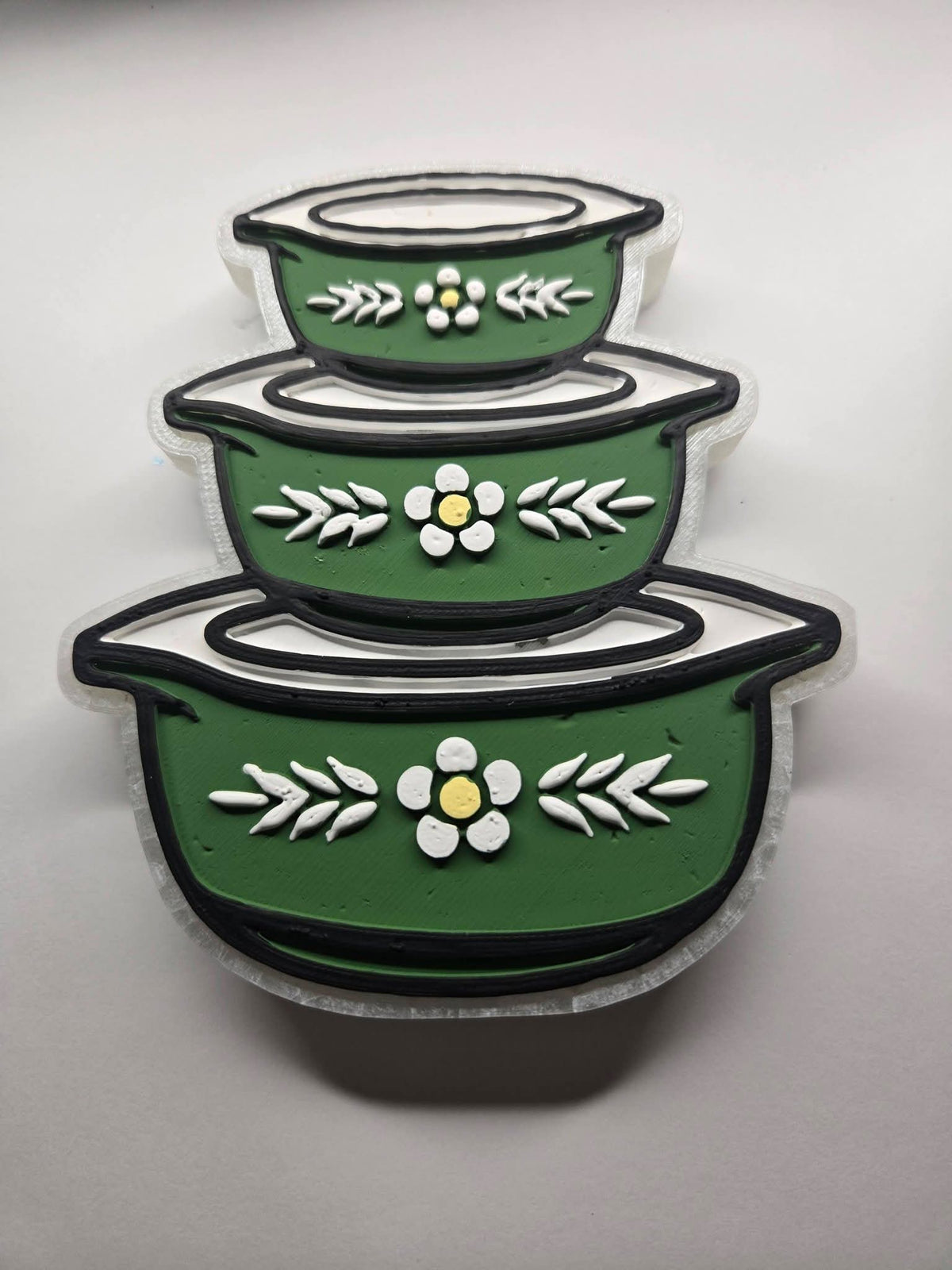 Vintage Pyrex stack