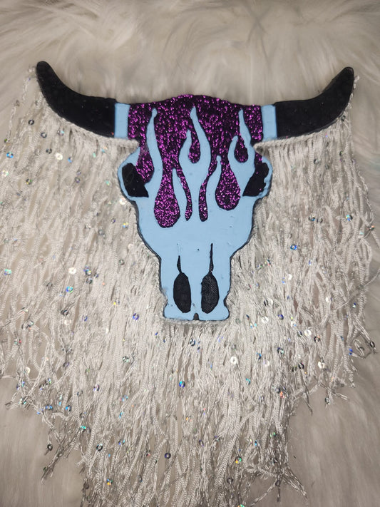 Flame fringed bull