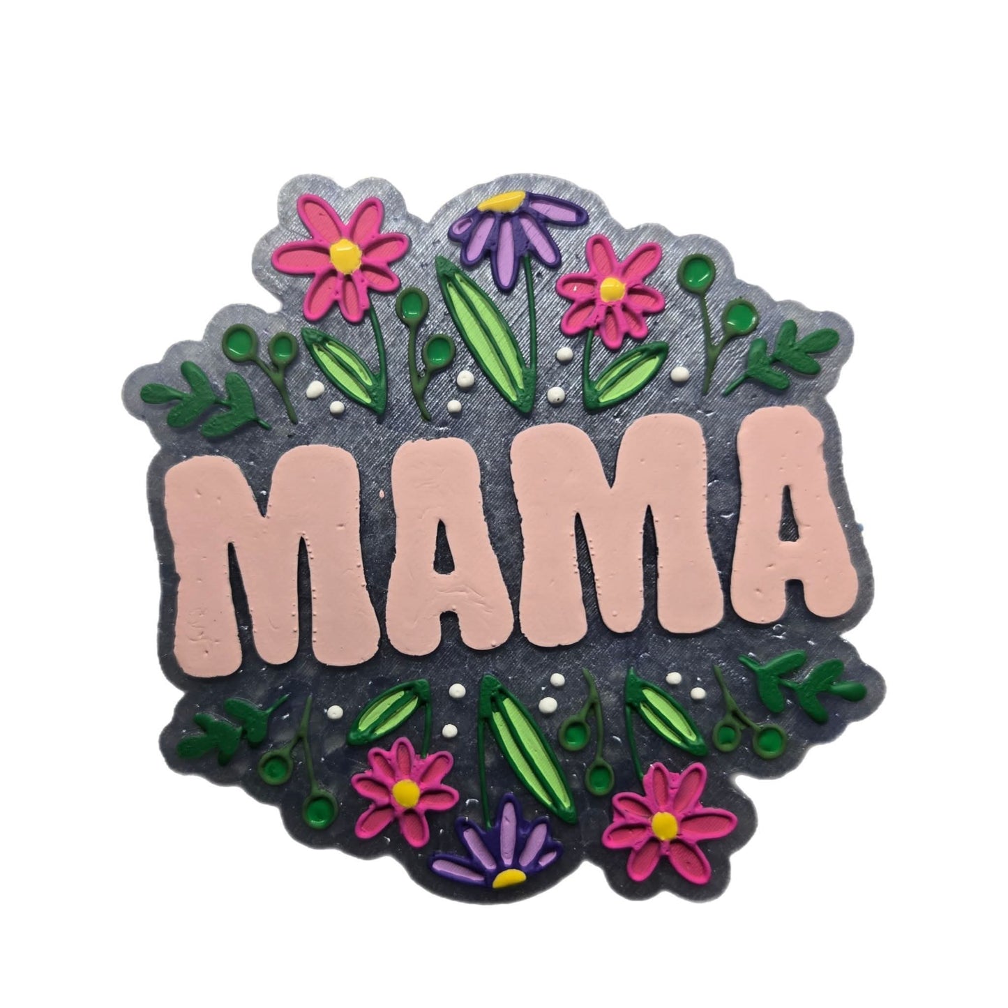 Mama with flowers