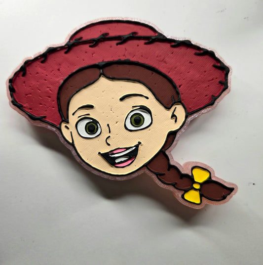 Cartoon cowgirl