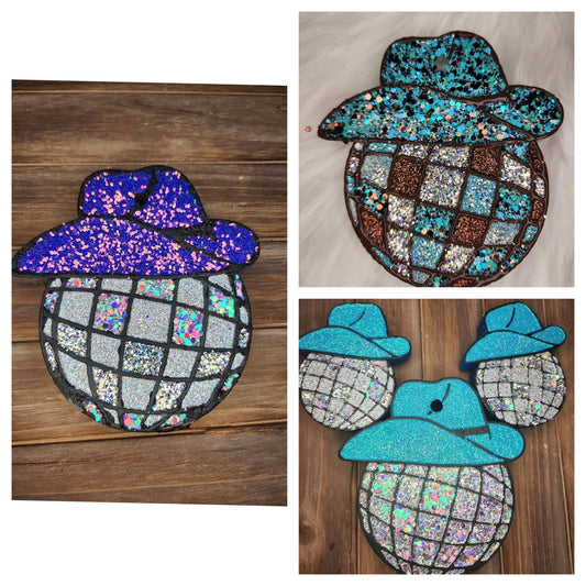 Cowboy hat Disco ball