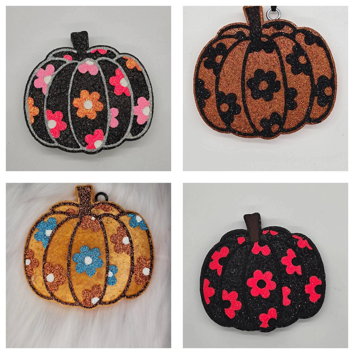 Floral pumpkin
