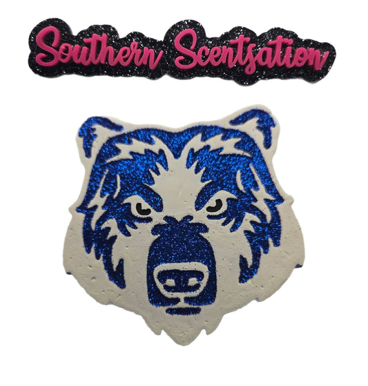 Bear head mascot