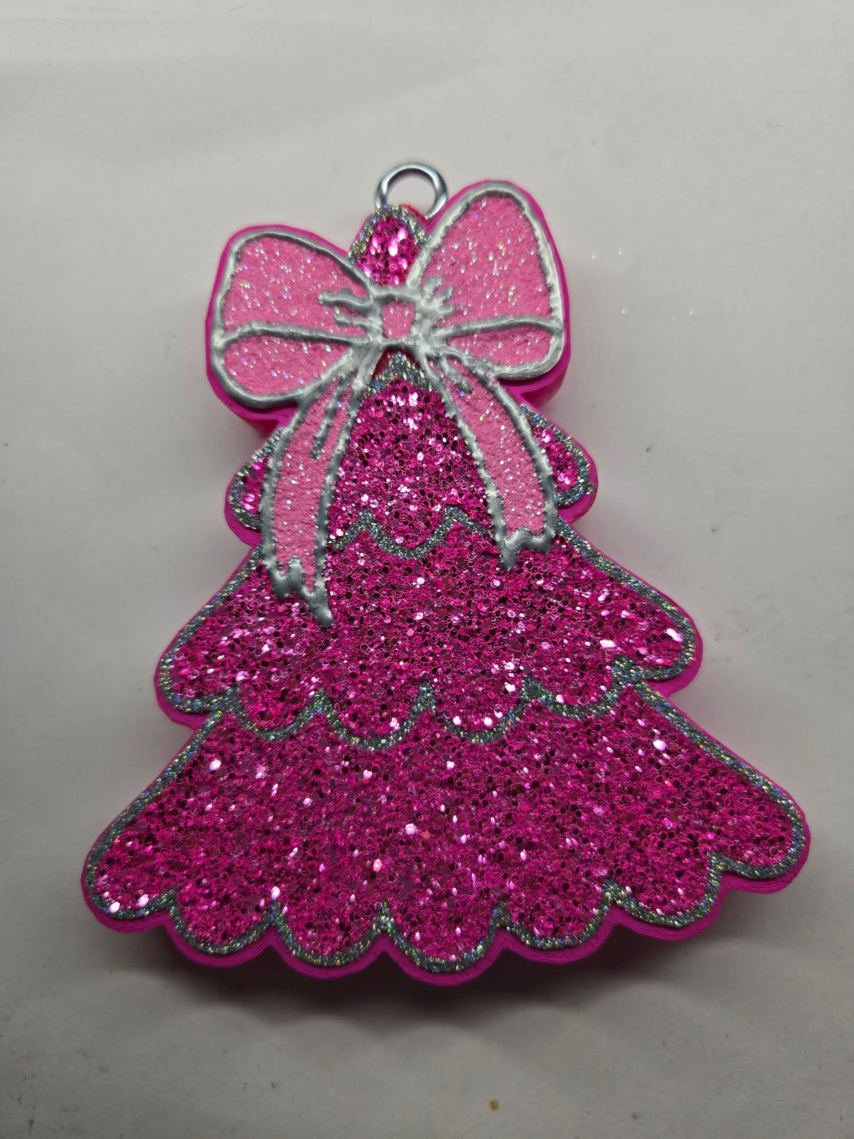 Christmas tree with bow