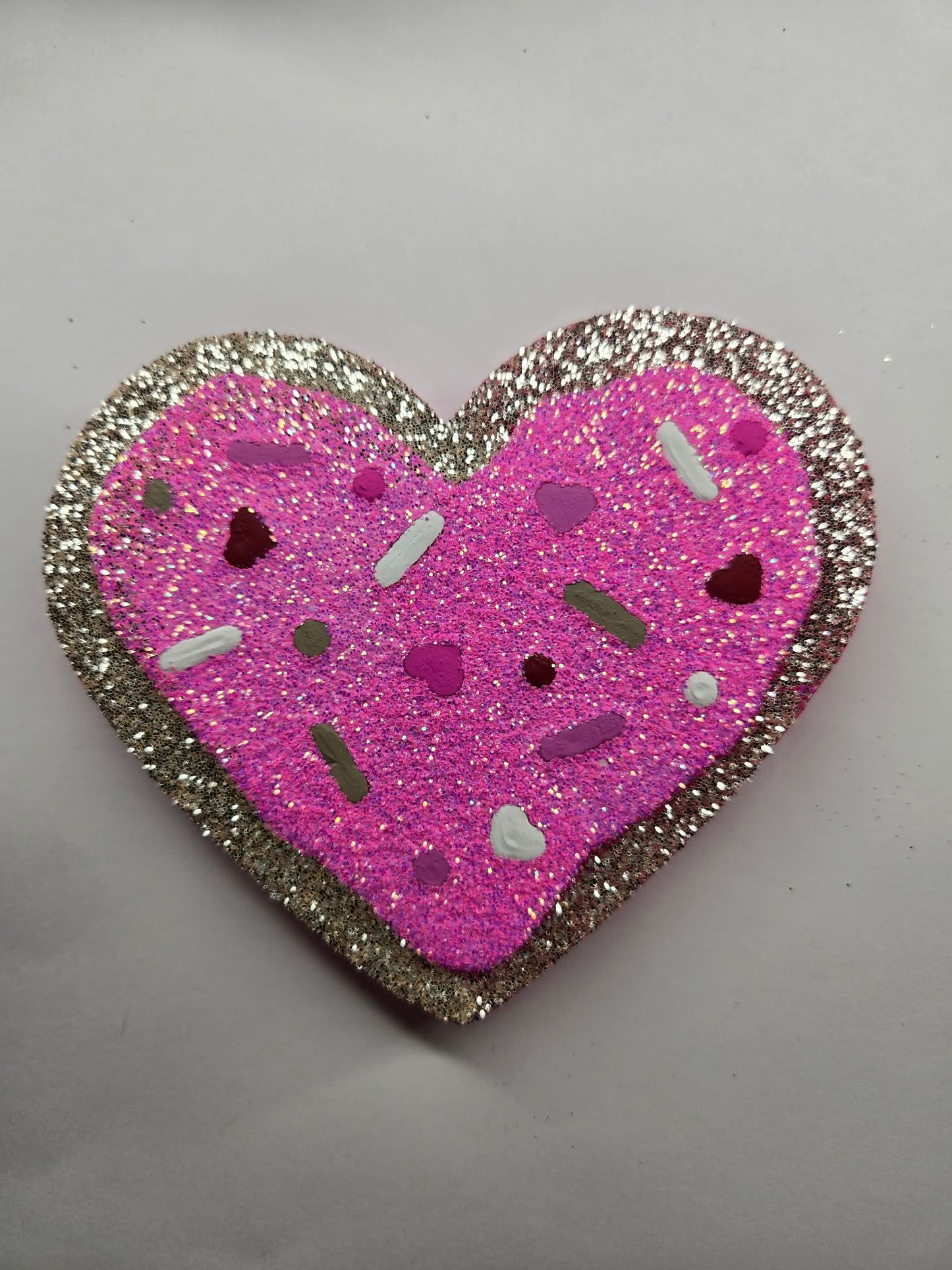 Heart sugar cookie