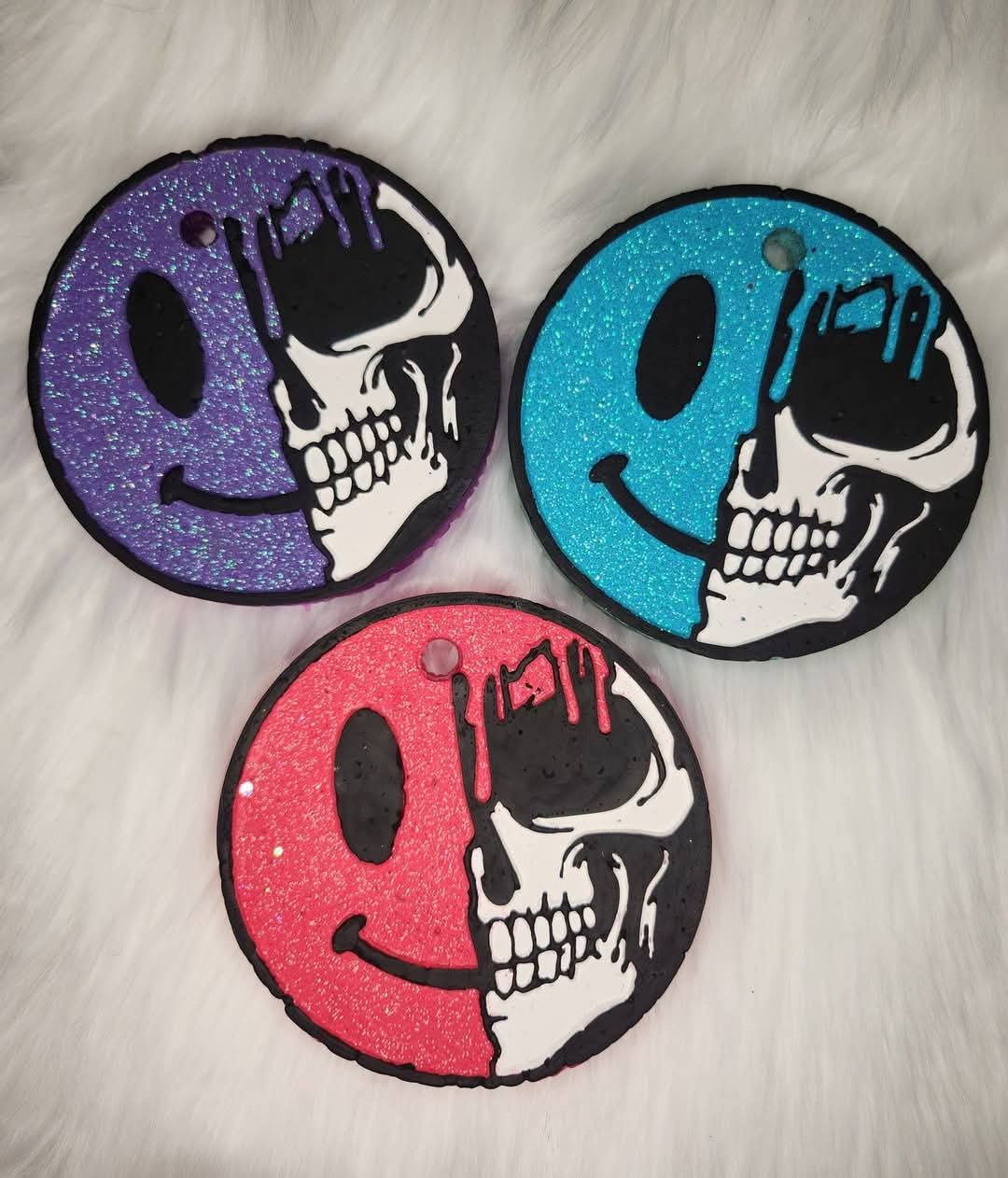 Half skull half smile