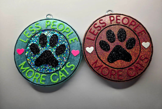 Less people,  more cats