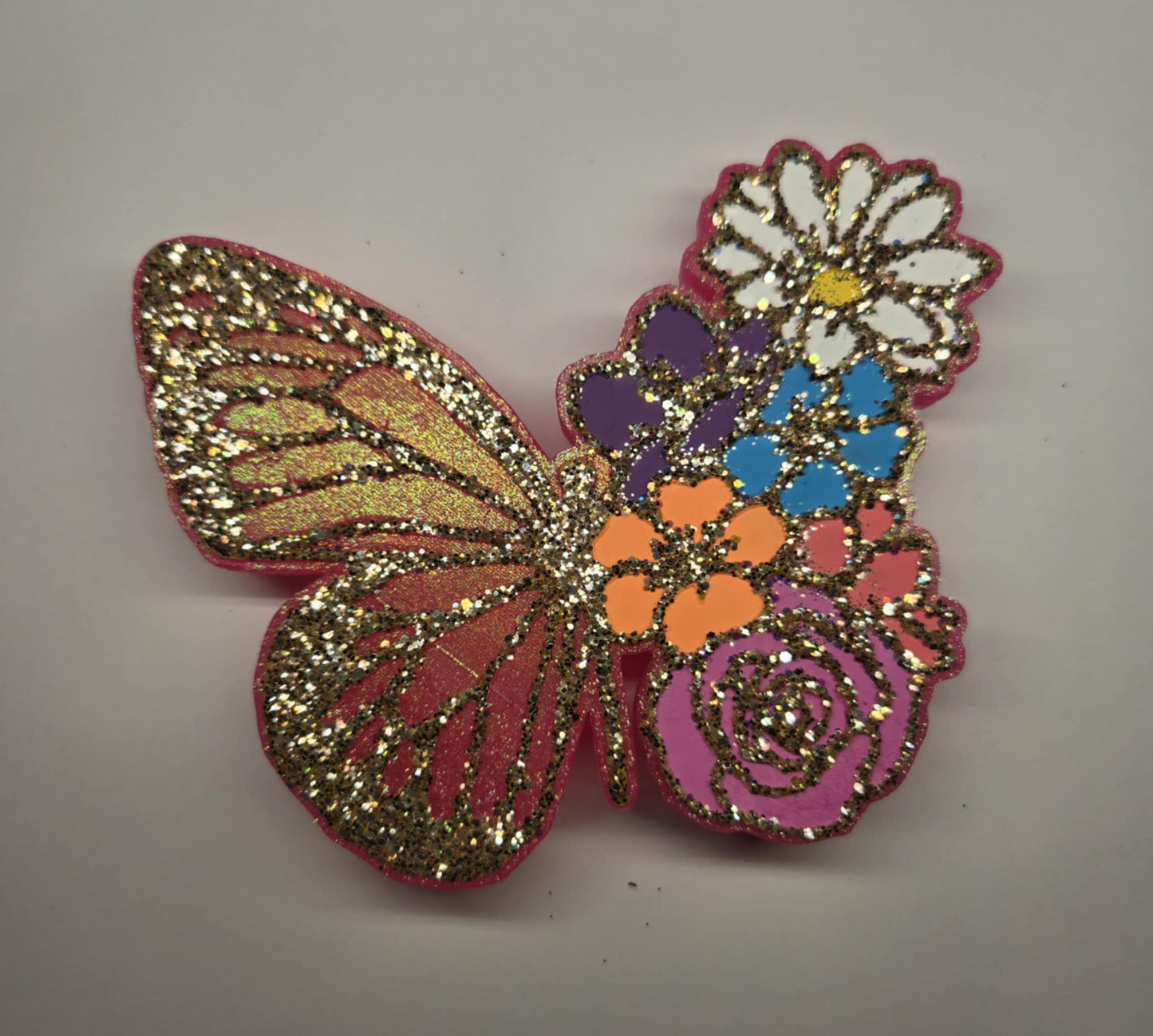Floral butterfly