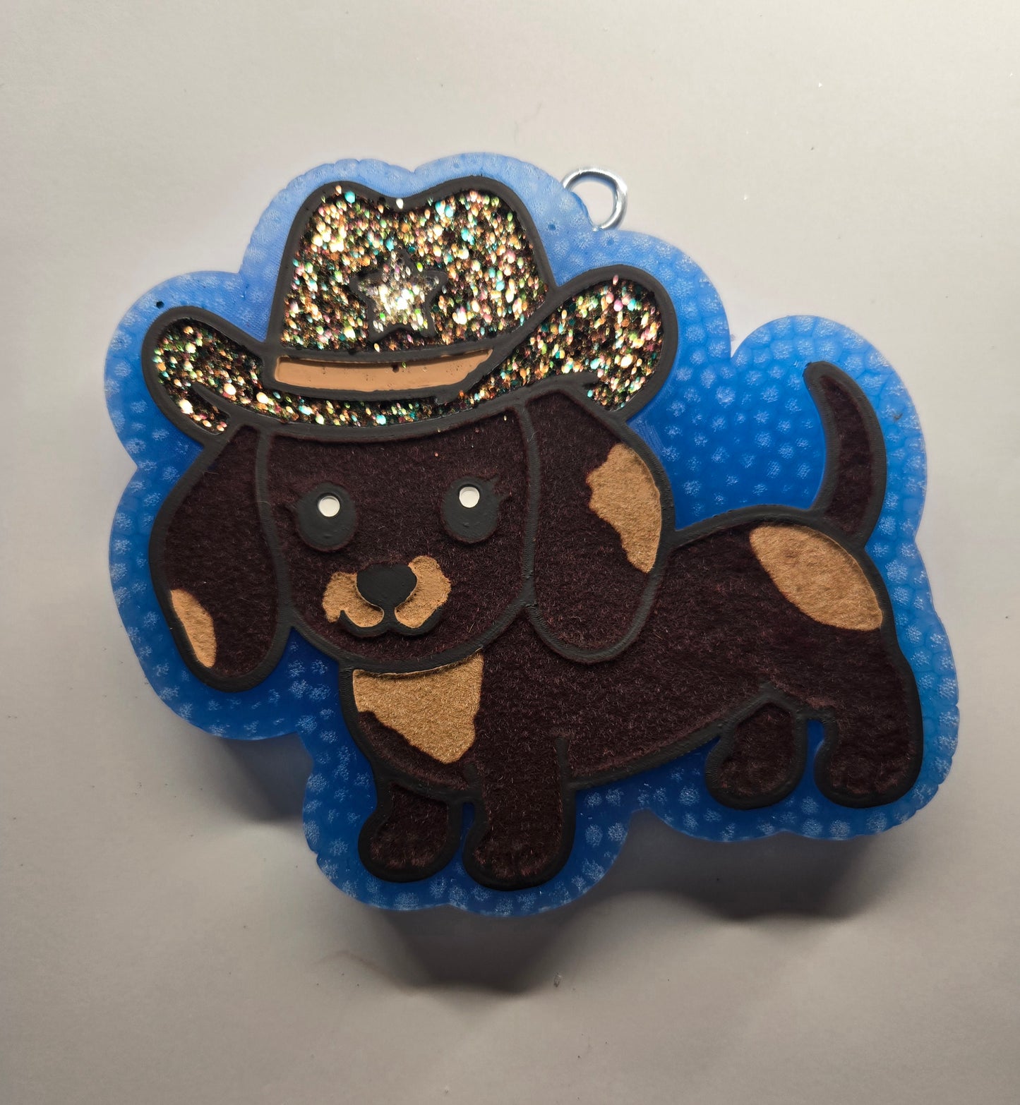 Cowboy Weenie dog